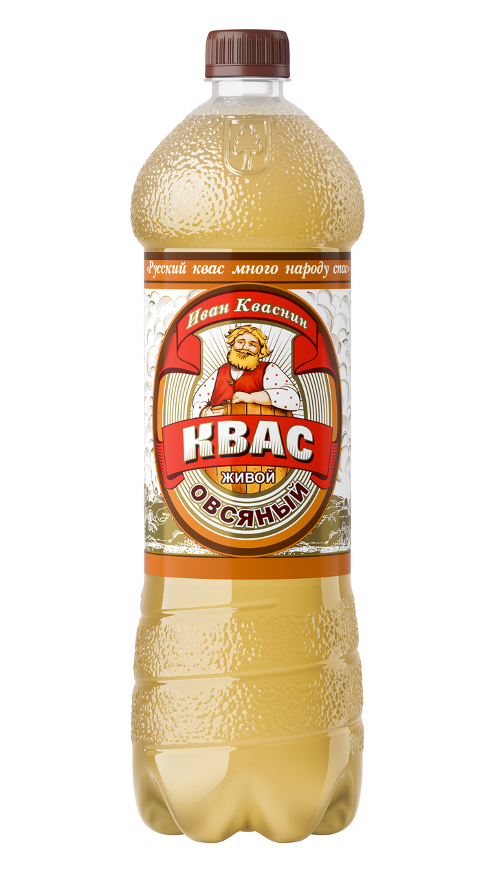 Квас Иван Квасин овсяный, 1.42л