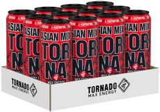 Энергетический напиток Tornado Max energy Asian mix, 450мл x 12 шт