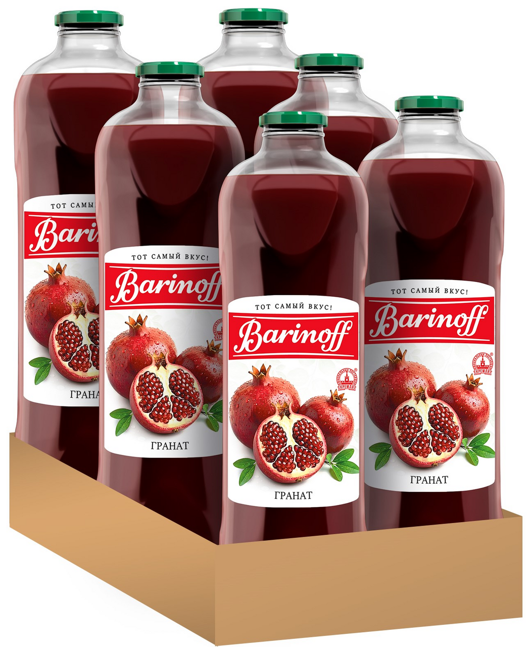 Сок Barinoff гранатовый, 1л x 6 шт