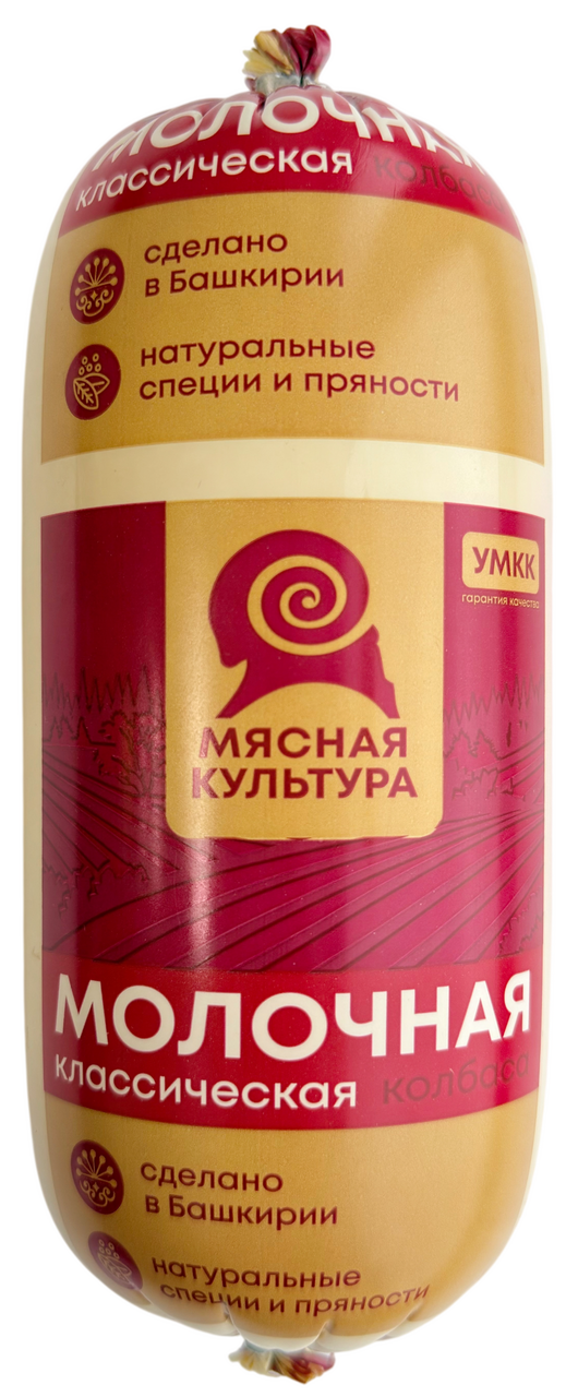 Колбаса Умкк Молочная классическая вареная, 500г