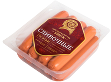 Сосиски Умкк Сливочные из мяса птицы вареные, 440г