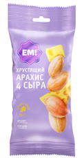 Арахис Ем жареный соленый 4 сыра, 60г