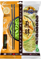 Крекеры рисовые Fuji Senbei васаби, 90г