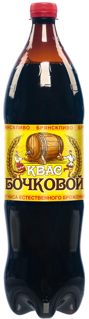Квас Брянскпиво Брянский бочковой, 1.5л