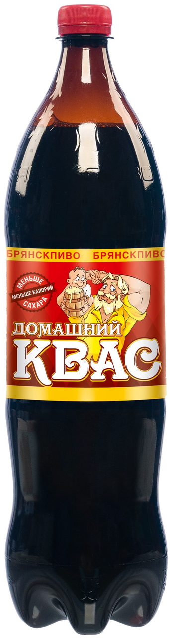 Квас Брянскпиво Брянский домашний, 1.5л