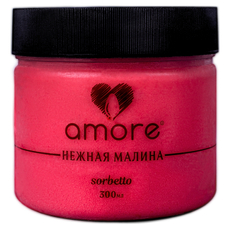 Десерт взбитый замороженный сорбет Amore Нежная малина, 270г