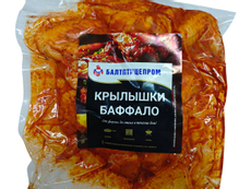 Крылышки цыпленка-бройлера Балтптицепром Баффало охлажденные, ~1.3кг