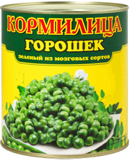 Горошек Кормилица зеленый, 2.95кг