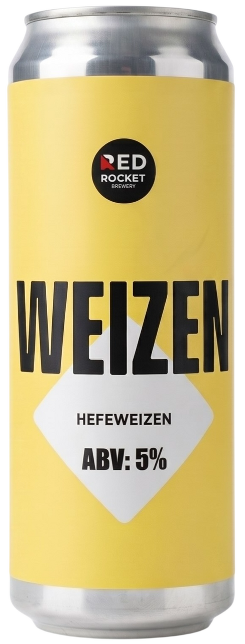 Изображение товара Пиво Red Rocket Brewery Weizen светлое, 0.45л