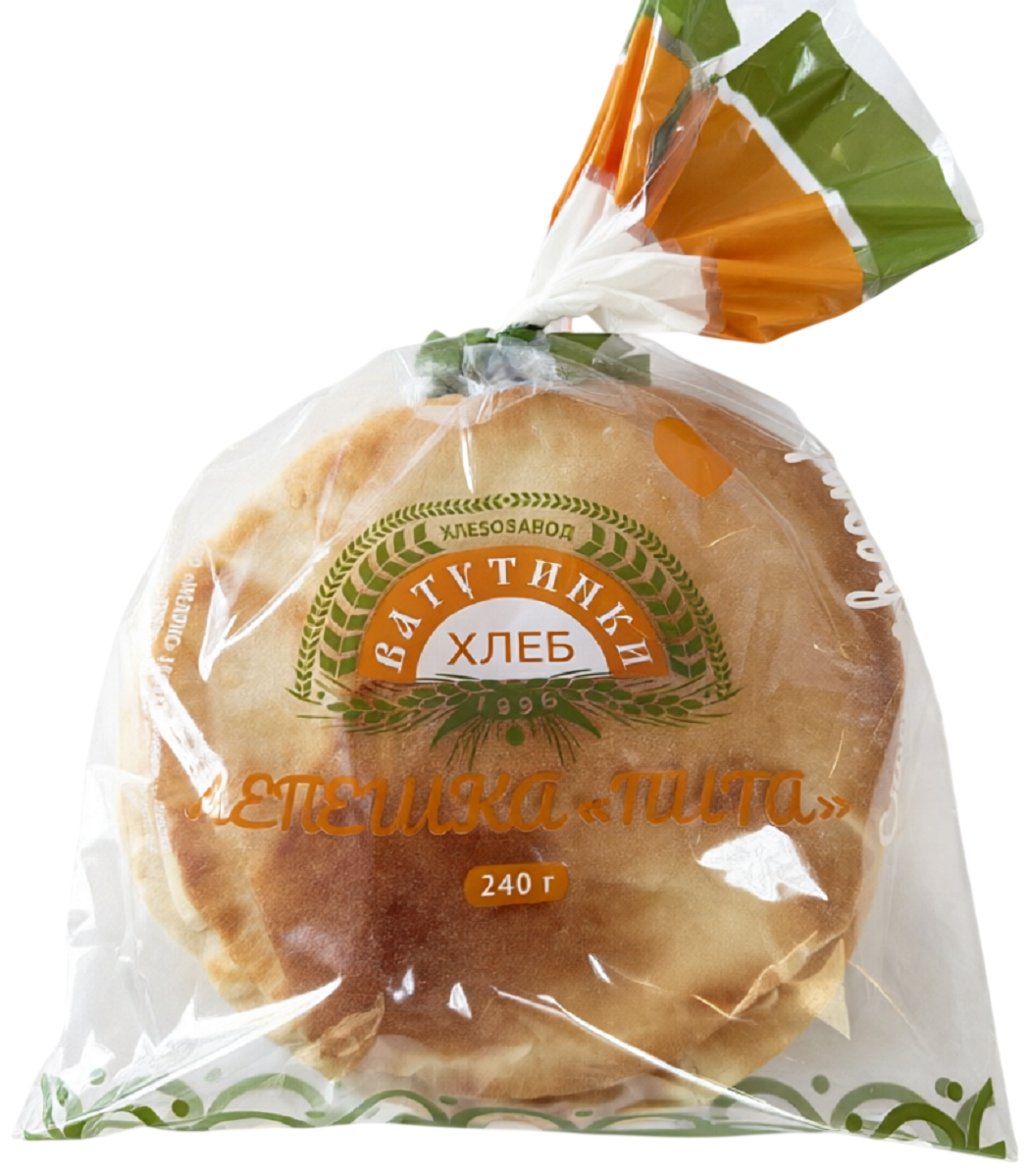 Лепешка Ватутинки хлеб пита, 240г