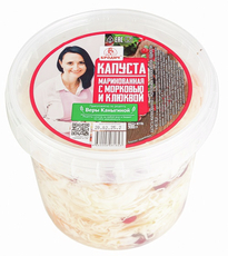 Капуста маринованная с морковью и клюквой, 900г