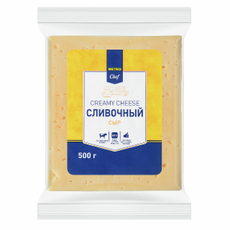 METRO Chef Сыр сливочный кусок 50%, 500г