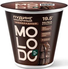 Пудинг Molodo Balance белок и шоколад 1.5%, 195г