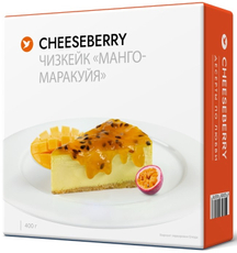 Чизкейк Cheeseberry манго-маракуйя замороженный, 400г