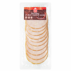 Fine Life Ветчина из филе куриной грудки вареная нарезка, 150г