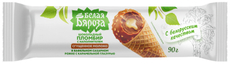 Мороженое пломбир Белая Бяроза рожок сгущенное молоко, 90г