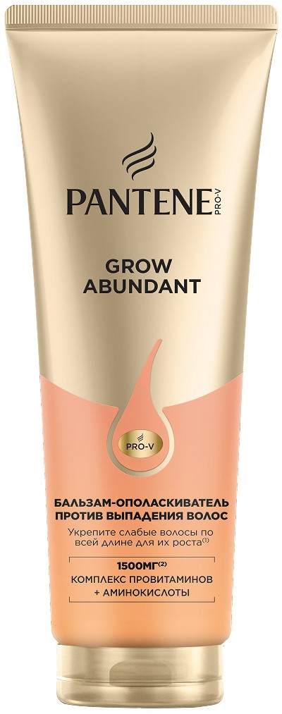 Бальзам-ополаскиватель Pantene Pro-V Grow Abundant, 250мл