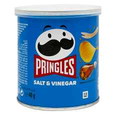 Чипсы Pringles соль уксус, 40г