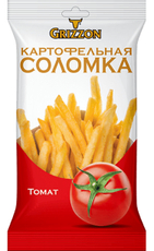 Соломка картофельная Grizzon томат, 80г