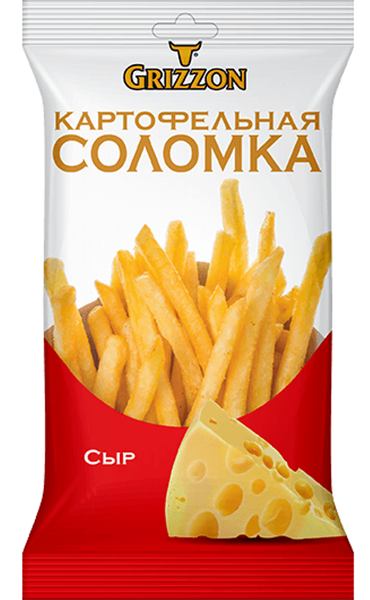 Соломка картофельная Grizzon сыр, 80г