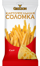 Соломка картофельная Grizzon сыр, 80г