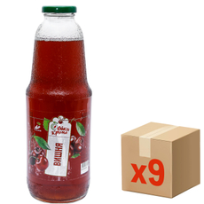 Нектар Соки Крыма вишневый, 1л x 9 шт