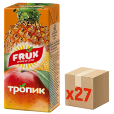 Напиток сокосодержащий Frux тропик, 200мл x 27 шт