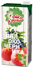 Сок Соки Крыма яблоко и черника, 1л