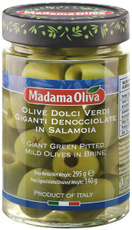 Оливки зеленые Madama Oliva Халкидики гигантские, 300г