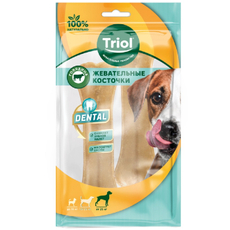 Лакомство Triol Dental для собак косточки 16см, 165г