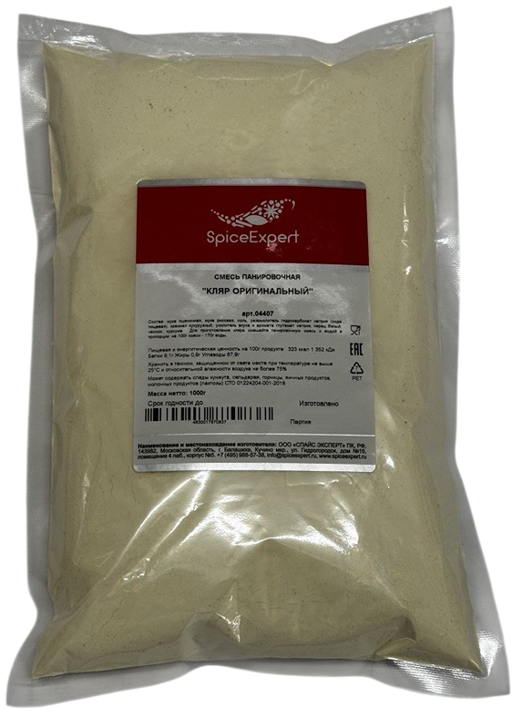 Смесь панировочная SpiceExpert кляр оригинальный, 1кг