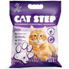 Наполнитель Cat Step Arctic Lavender, 15.2л