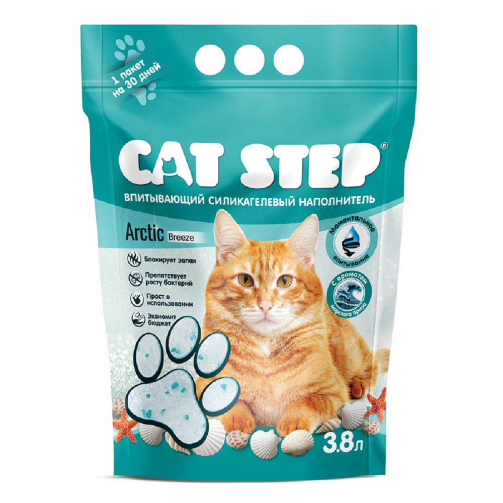 Наполнитель Cat Step Arctic Breeze, 3.8л