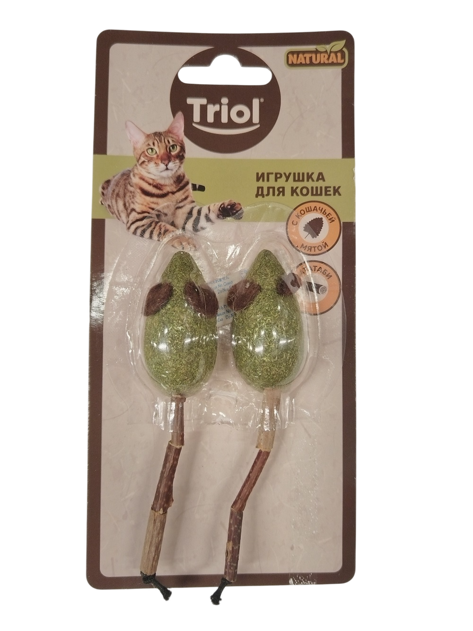 Игрушка Triol для кошек из мататаби мышки