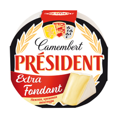 Сыр President Extra Fondant 60%, 125г