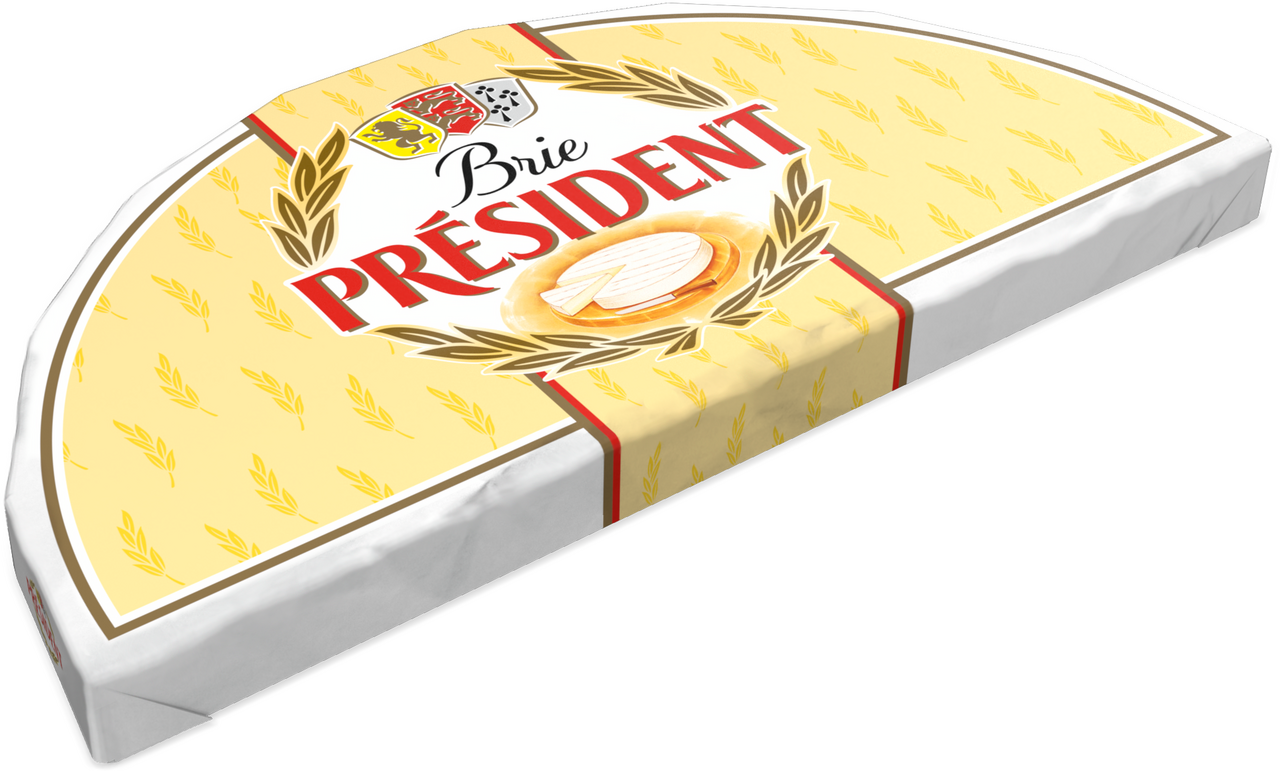 Сыр President Бри белая плесень 60%, ~1.6кг