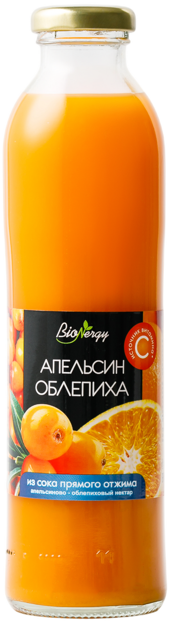 Нектар Bionergy апельсин и облепиха, 500мл