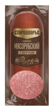 Колбаса Стародворье Сервелат мясорубский с окороком варено-копченая, 400г