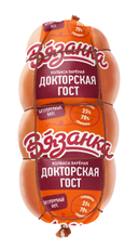 Колбаса Вязанка Докторская вареная, 400г