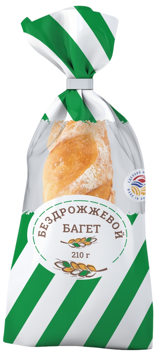 Багет Кундрат бездрожжевой, 210г