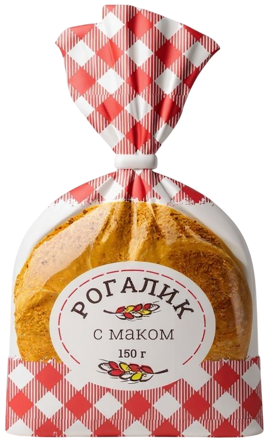 Рогалик Кундрат с маком, 150г