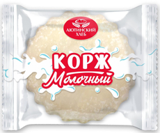 80Г КОРЖ МОЛОЧНЫЙ АЮТИНСКИЙ ХЛЕБ