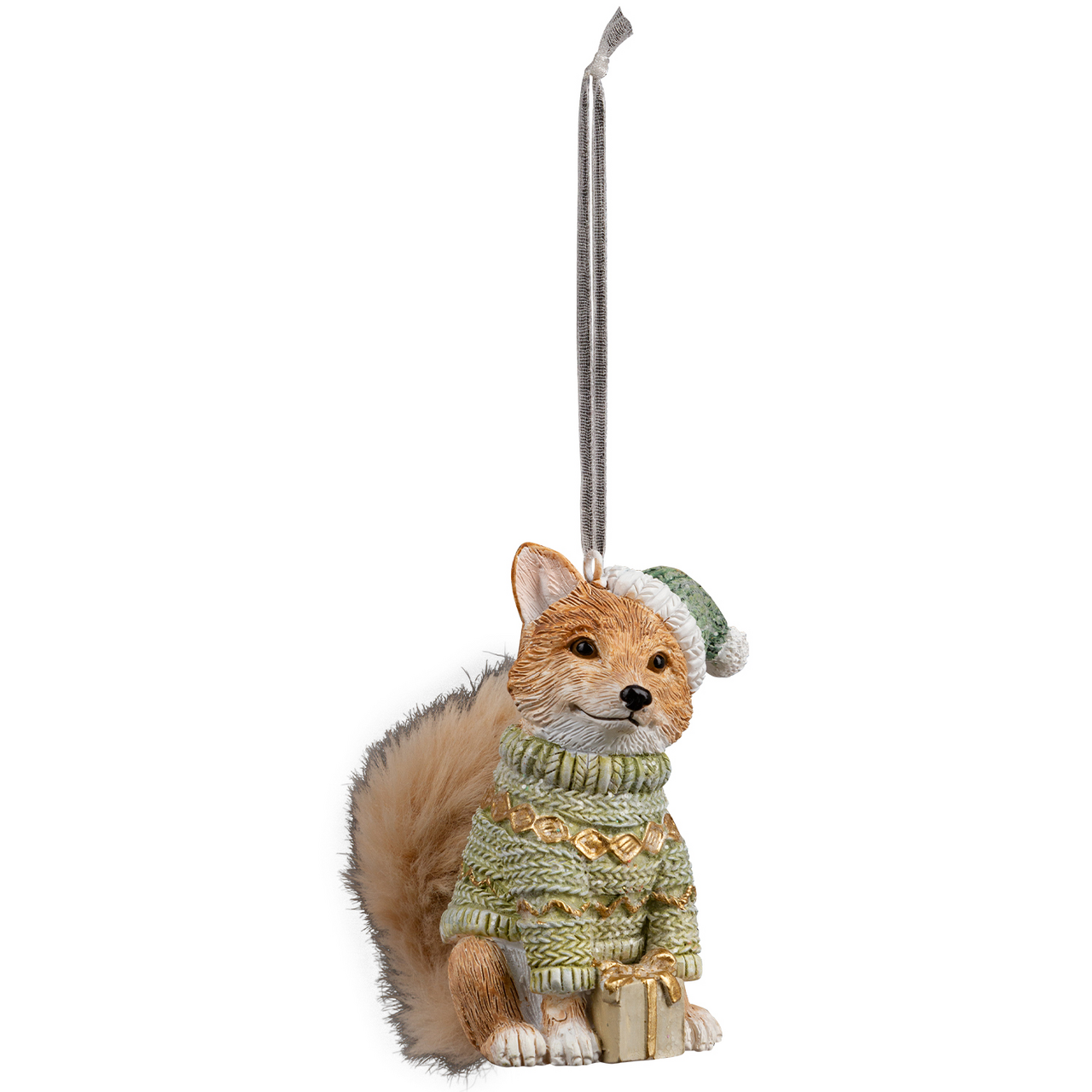 Елочное украшение ErichKrause Лиса пушистый хвост, 7.5см