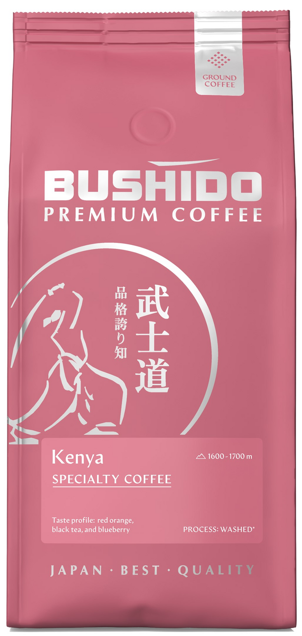 Кофе Bushido Speciality Kenya молотый, 227г