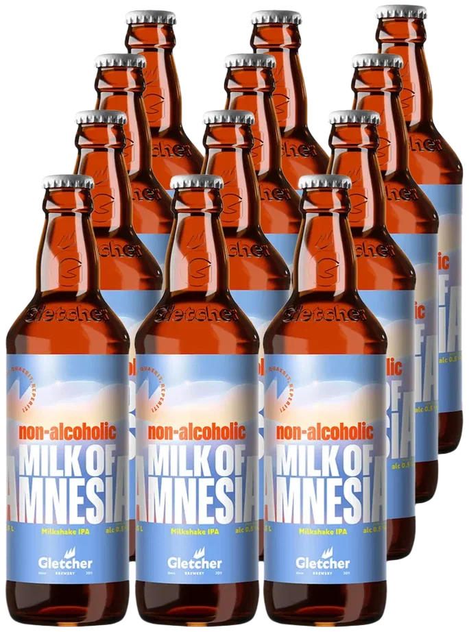 Изображение товара Напиток пивной Gletcher Milk of Amnesia безалкогольный, 0.5л x 12 шт Изображение товара Напиток пивной Gletcher Milk of Amnesia безалкогольный, 0.5л x 12 шт