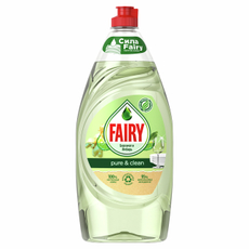 Средство для мытья посуды Fairy Pure & Clean бергамот и имбирь, 900мл