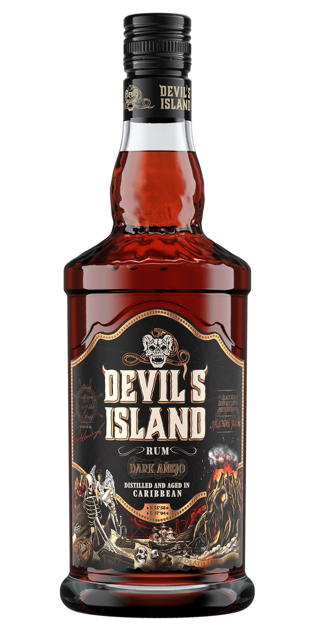 Ром Devil's Island Dark Anejo, 0.7л