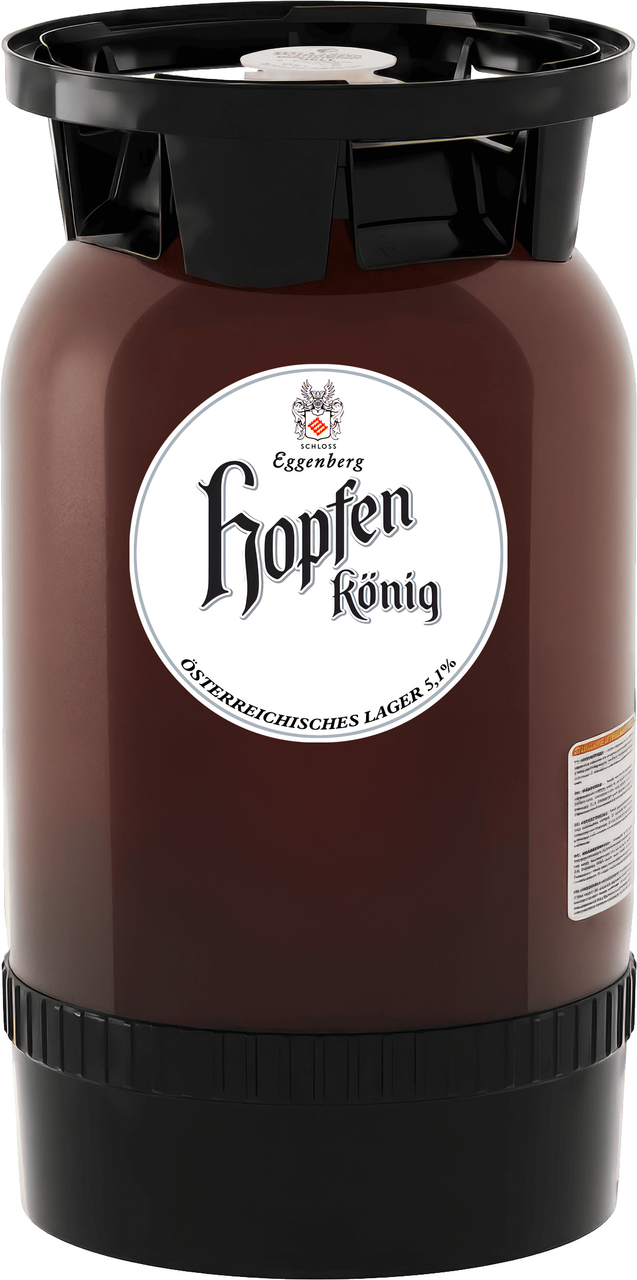 Пиво Eggenberg Hopfenkonig фильтрованное светлое, 30л