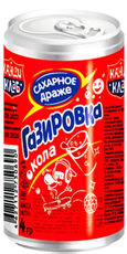 Драже сахарное Канди клаб Газировка в баночках ассорти, 4г