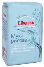 Мука С.Пудовъ рисовая, 1кг